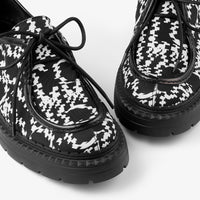 ZNO STOCK 0 / Reco 170 BLACK/WHITE Shoe MARLOW MOCCASIN