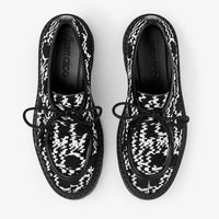 ZNO STOCK 0 / Reco 170 BLACK/WHITE Shoe MARLOW MOCCASIN