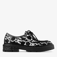 ZNO STOCK 0 / Reco 170 BLACK/WHITE Shoe MARLOW MOCCASIN