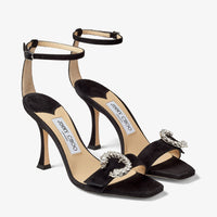 ZNO STOCK 0 DJV 13/13 ST 100% Prix 290 / Reco 200 BLACK/CRYSTAL Sandal MARSAI 90