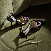 ZNO STOCK 0 DJV 13/13 ST 100% Prix 290 / Reco 200 BLACK/CRYSTAL Sandal MARSAI 90