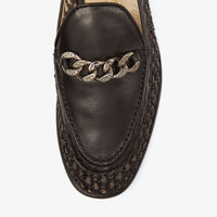Mocassins plats Marti en cuir 10 - Black
