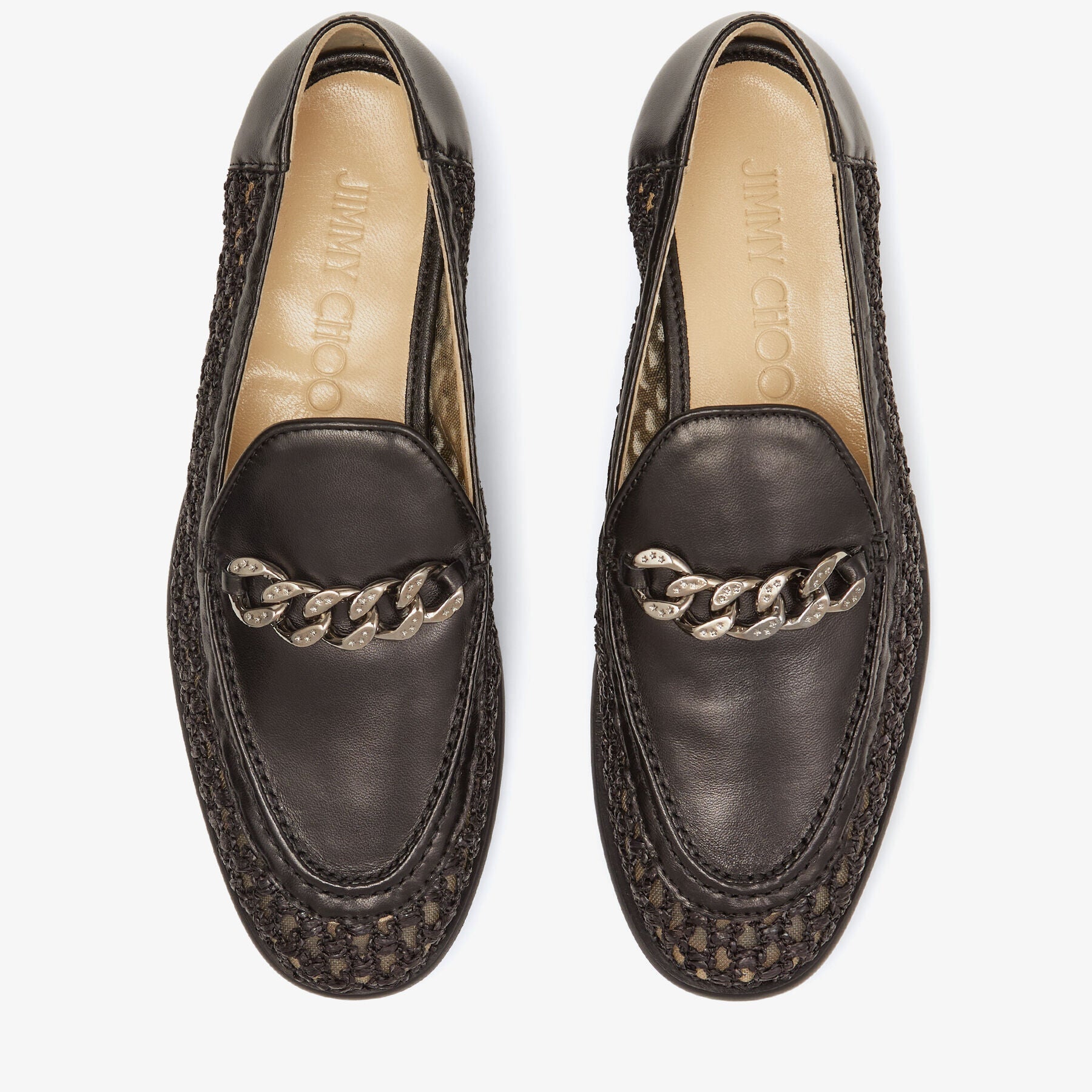 Mocassins plats Marti en cuir 10 - Black