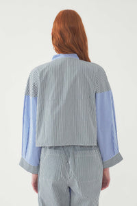 BLUE MARTIN BLOUSE