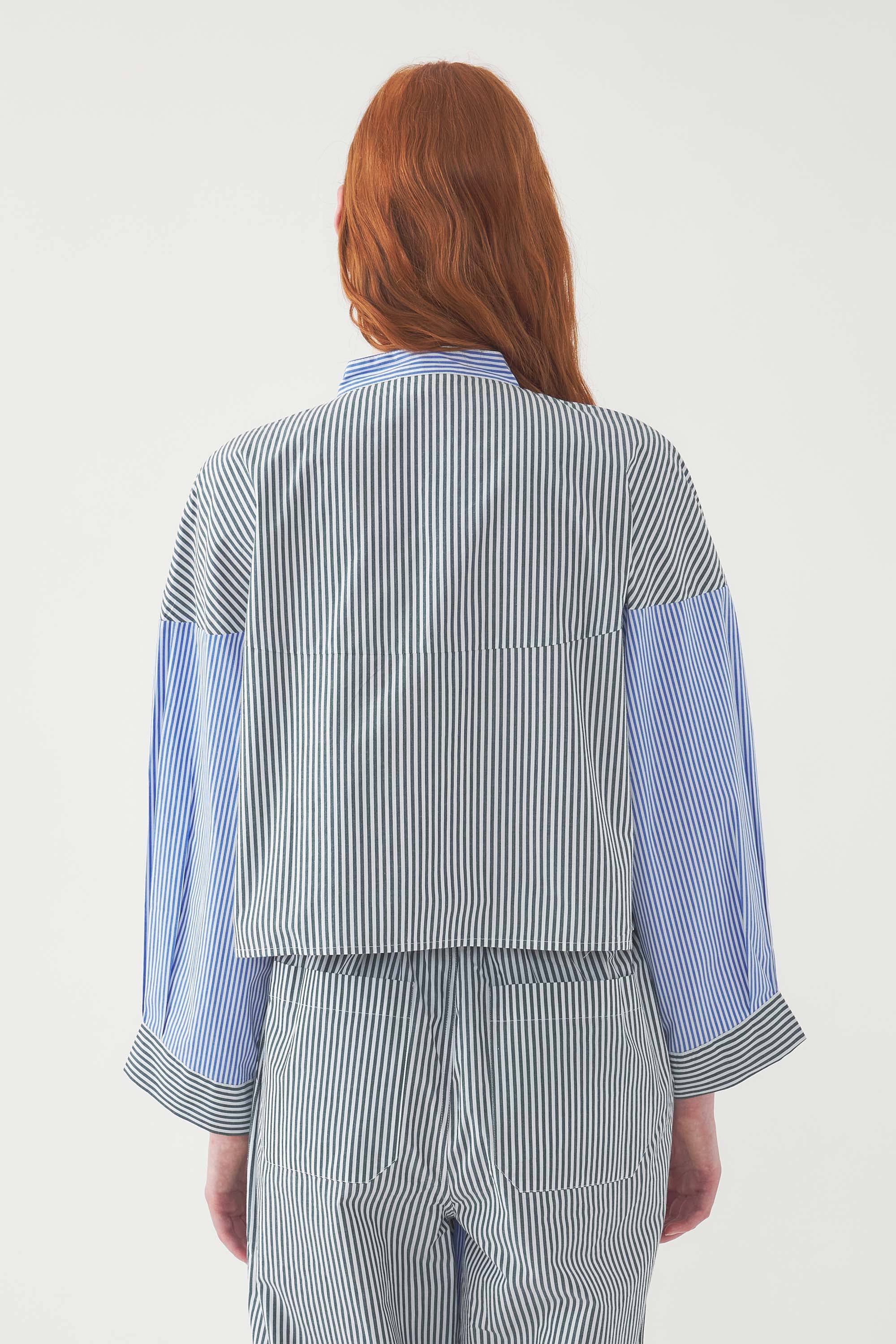 BLUE MARTIN BLOUSE