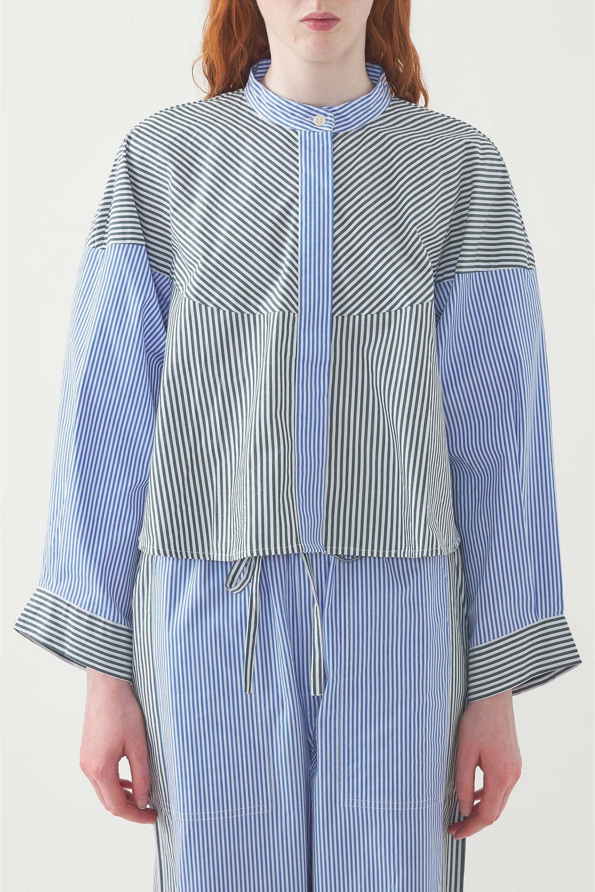 BLUE MARTIN BLOUSE