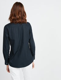 1qty RELIQUAT 50€ 100%  / Chemise cintrée Martin - Blue Navy