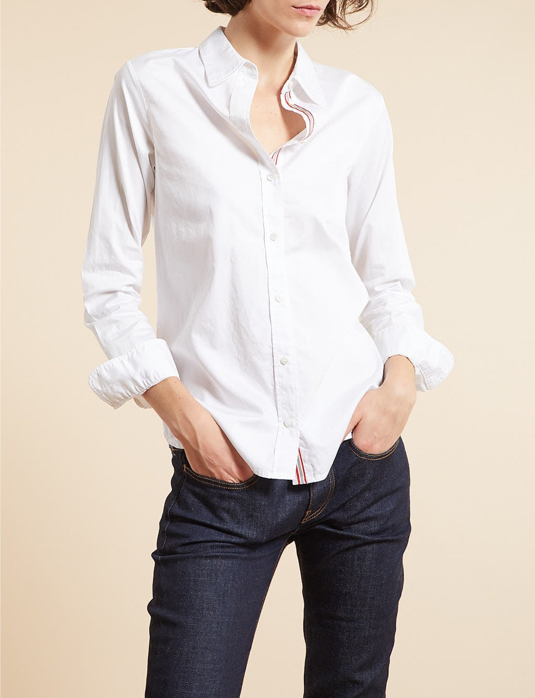 61qty RELIQUAT 50€ 6,8%  / Chemise cintrée Martin - White