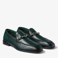 ZNO STOCK 0 / Reco 170 DARK GREEN Shoe MARTI REVERSE