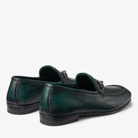 ZNO STOCK 0 / Reco 170 DARK GREEN Shoe MARTI REVERSE