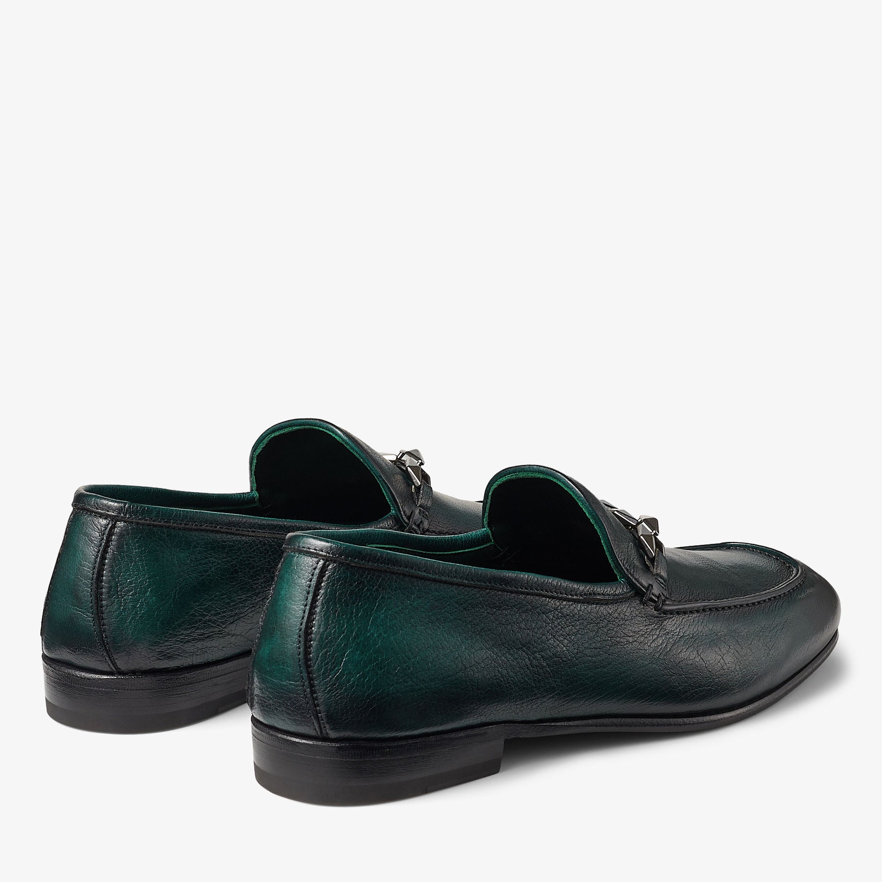 ZNO STOCK 0 / Reco 170 DARK GREEN Shoe MARTI REVERSE