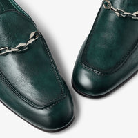 ZNO STOCK 0 / Reco 170 DARK GREEN Shoe MARTI REVERSE