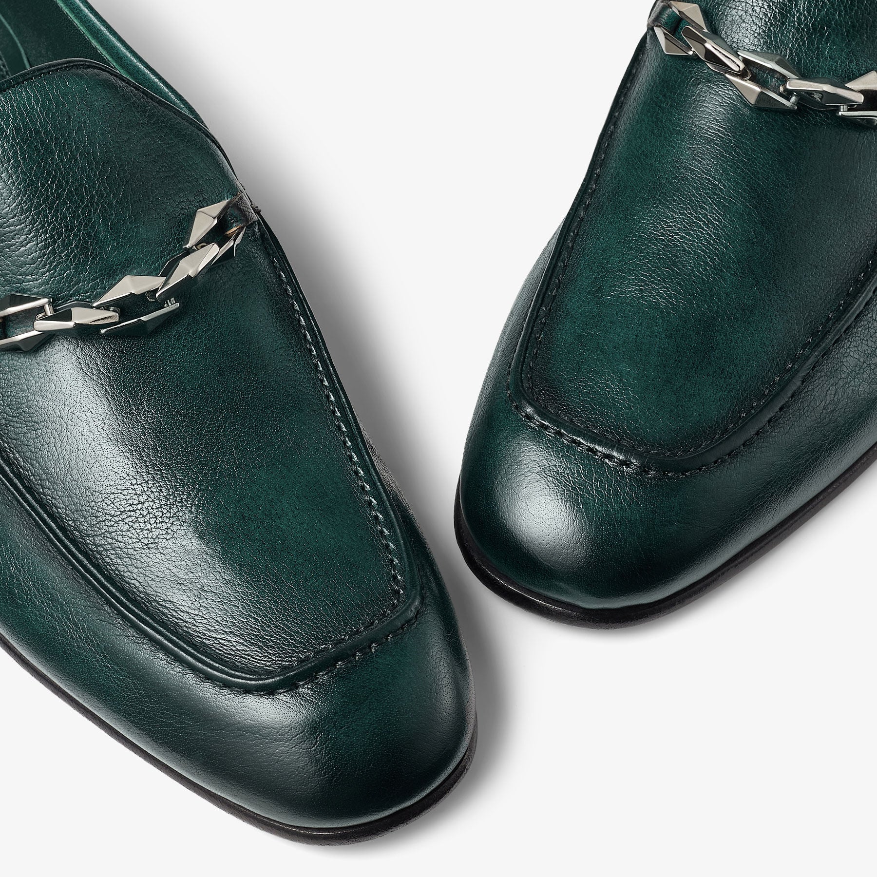 ZNO STOCK 0 / Reco 170 DARK GREEN Shoe MARTI REVERSE