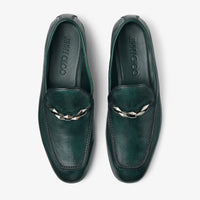 ZNO STOCK 0 / Reco 170 DARK GREEN Shoe MARTI REVERSE