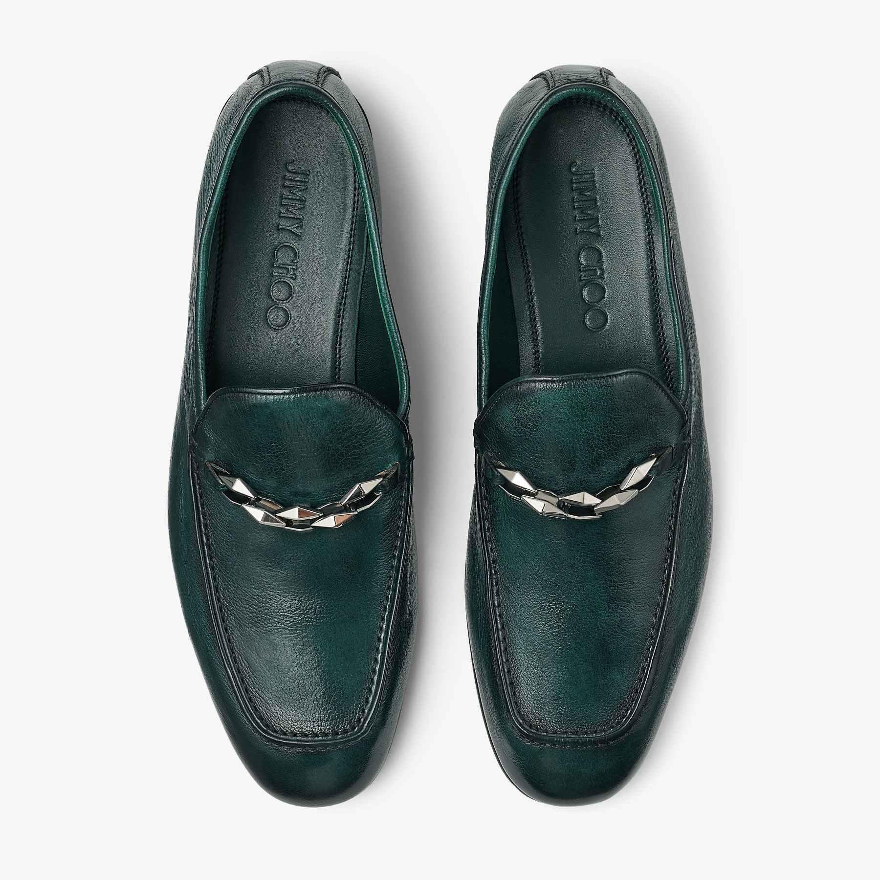 ZNO STOCK 0 / Reco 170 DARK GREEN Shoe MARTI REVERSE