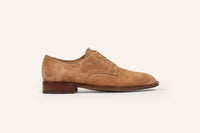 4qty NEW / Derby MARULA HYDROVELOURS CUIR FLEX - Terre