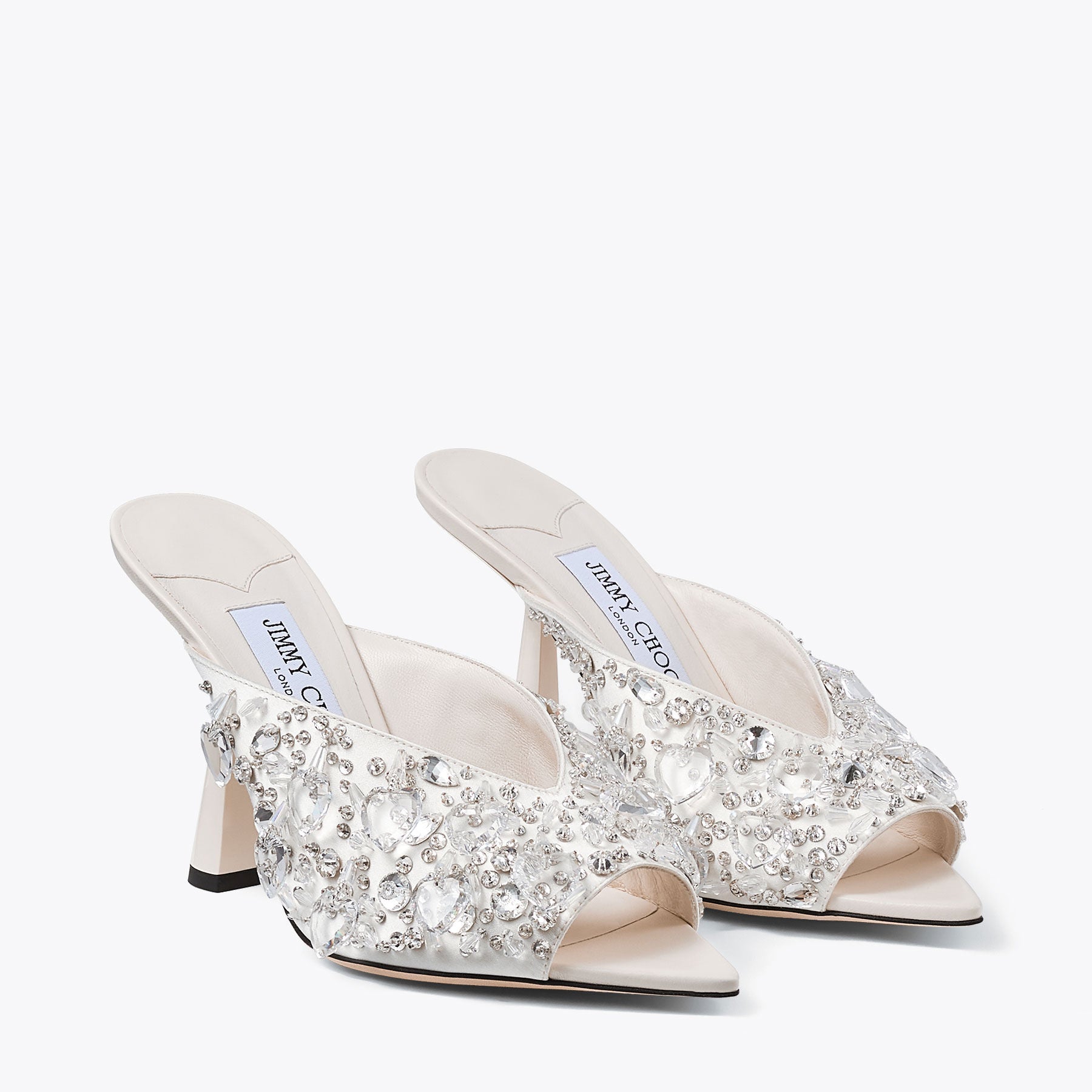 ZNO STOCK 0 / Reco 280 IVORY/CLEAR Sandal MARYANNE MULE 100
