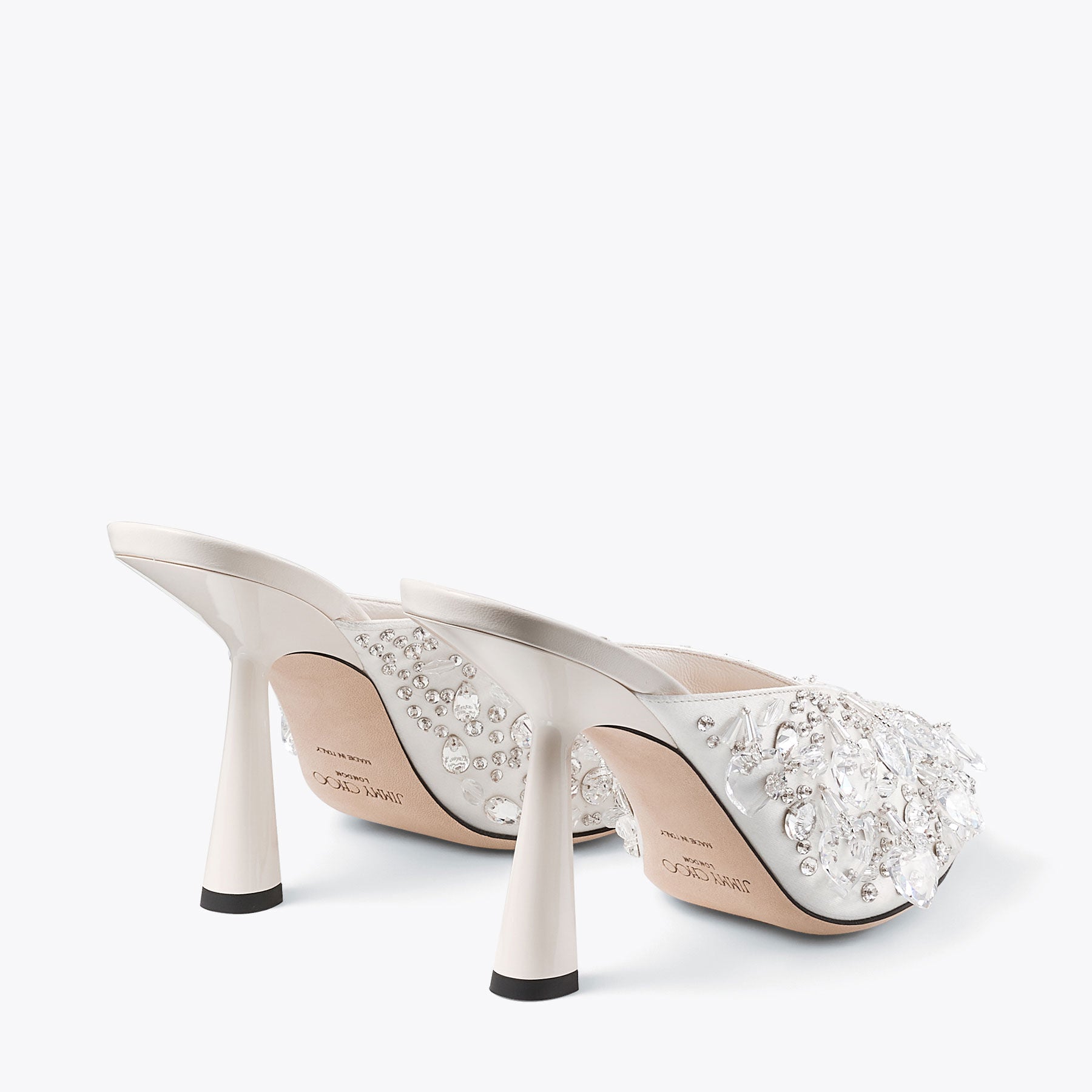 ZNO STOCK 0 / Reco 280 IVORY/CLEAR Sandal MARYANNE MULE 100