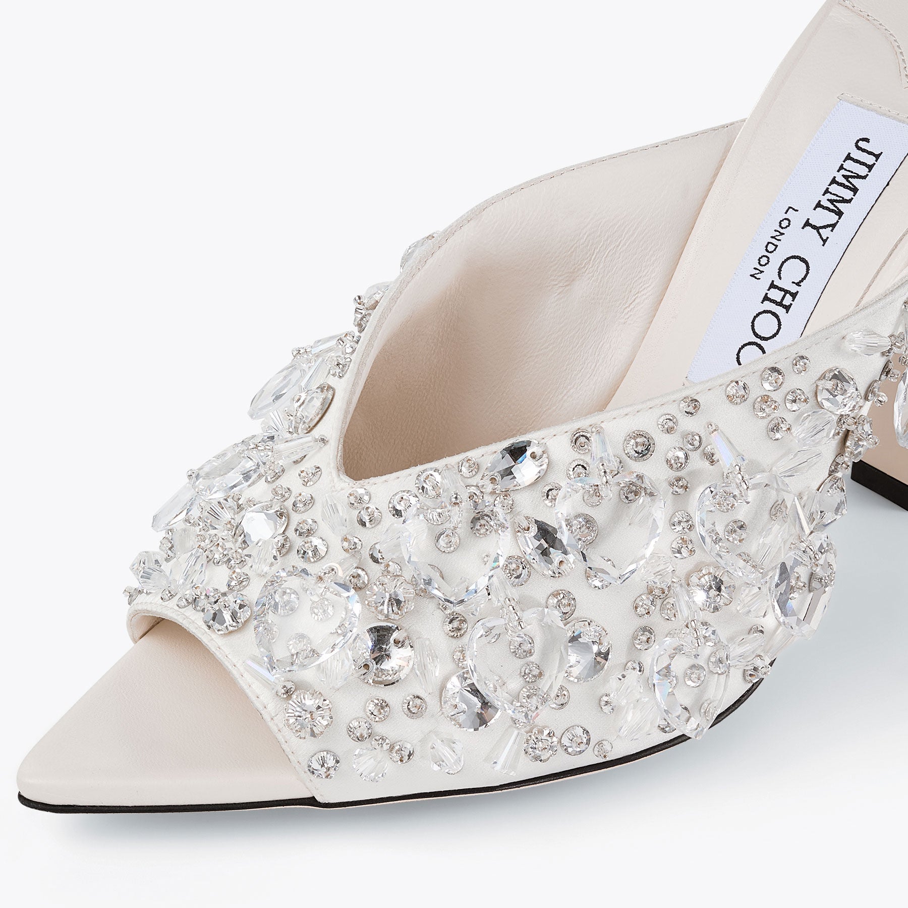 ZNO STOCK 0 / Reco 280 IVORY/CLEAR Sandal MARYANNE MULE 100