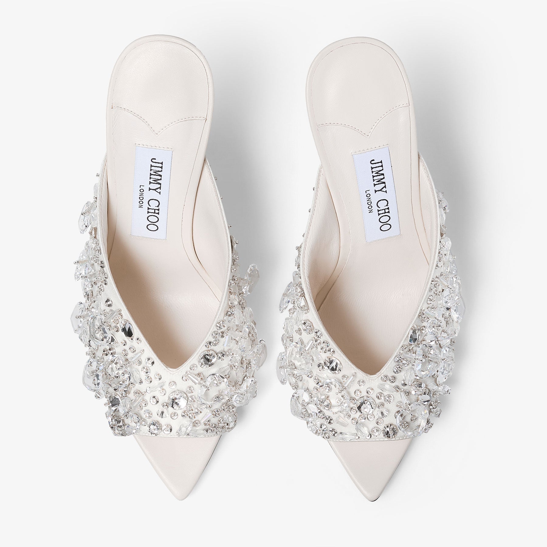 ZNO STOCK 0 / Reco 280 IVORY/CLEAR Sandal MARYANNE MULE 100