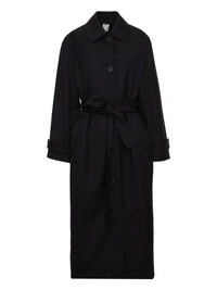 28qty NEW  / Manteau Esme en laine -  Blue Dark