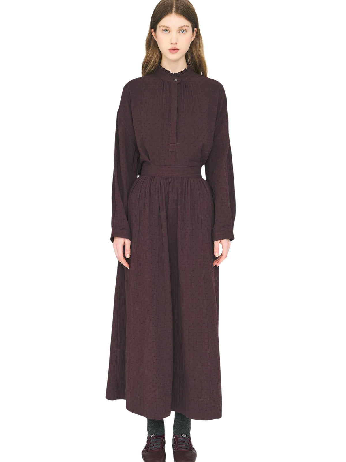 Blouse Mathilde - Burgundy