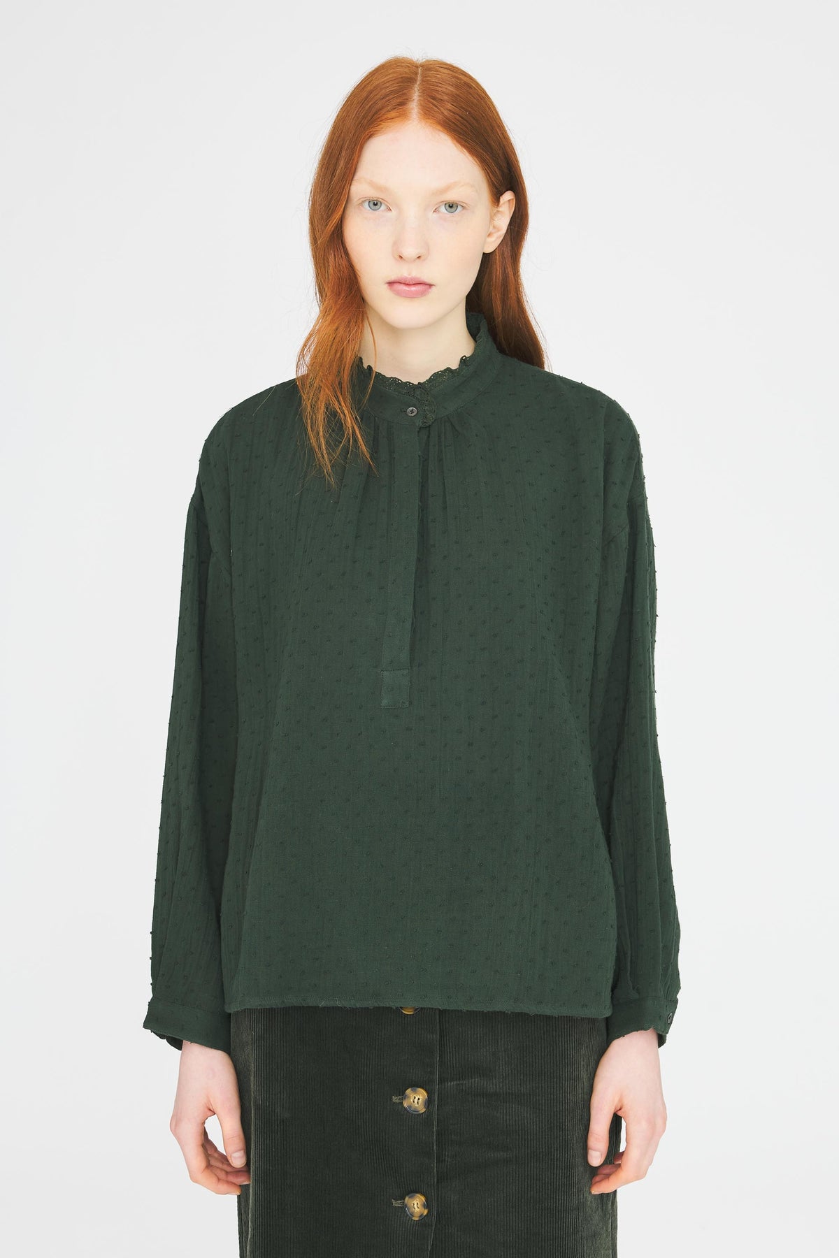 Blouse Mathilde - Dark Green
