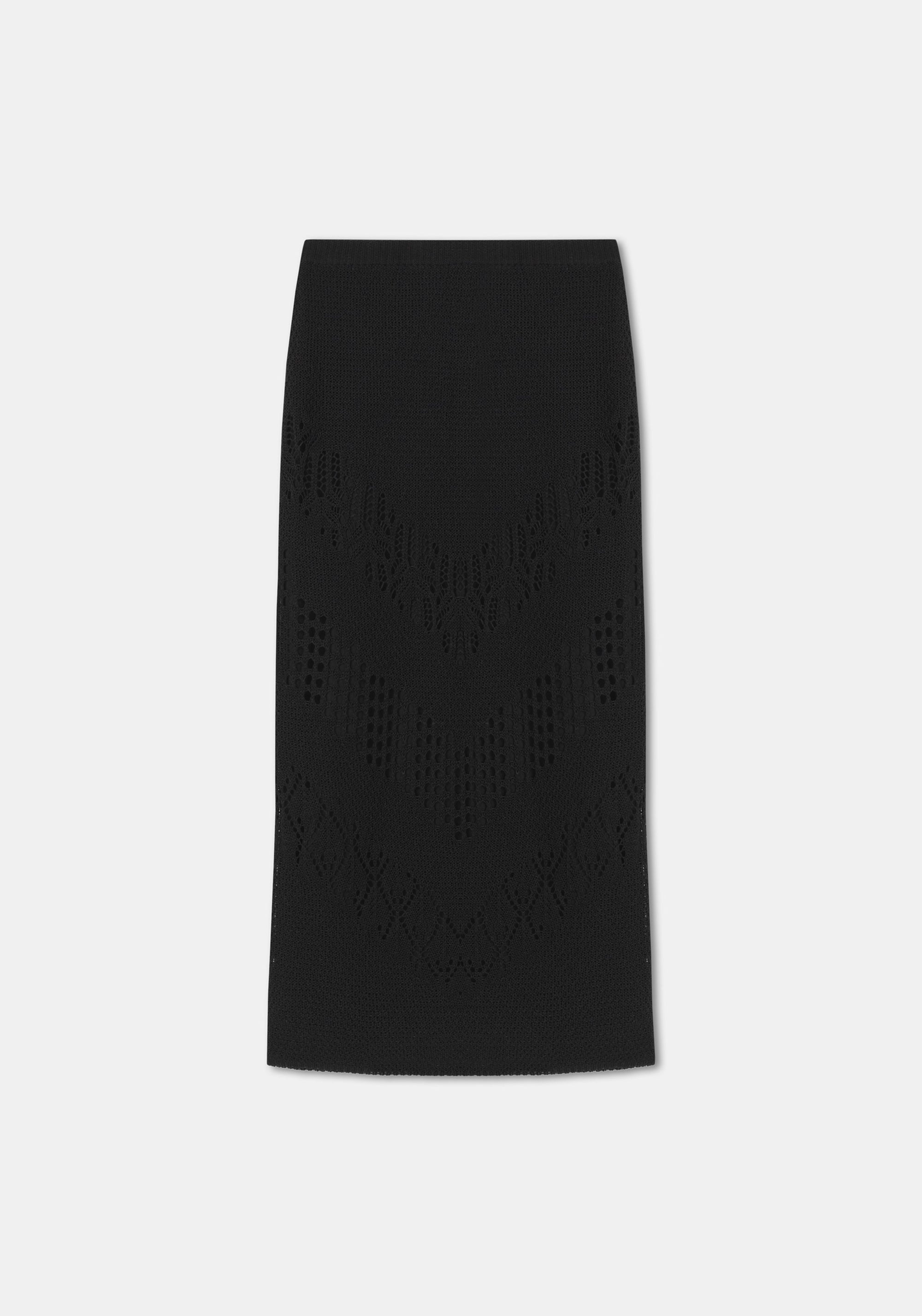 Jupe midi Maud - Black