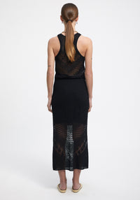 Jupe midi Maud - Black