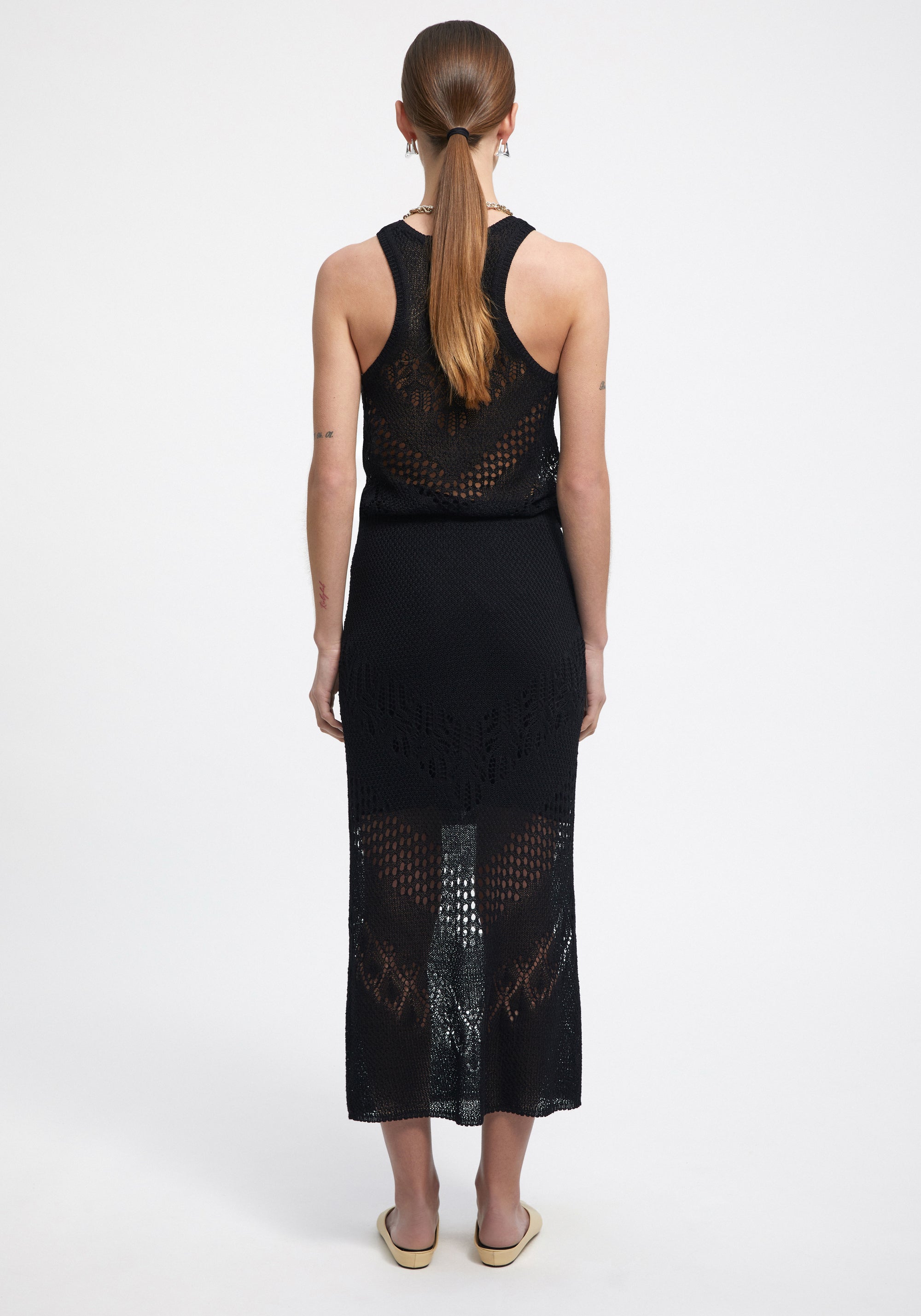Jupe midi Maud - Black