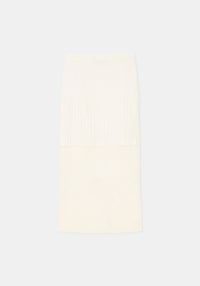 Jupe midi Maud - White