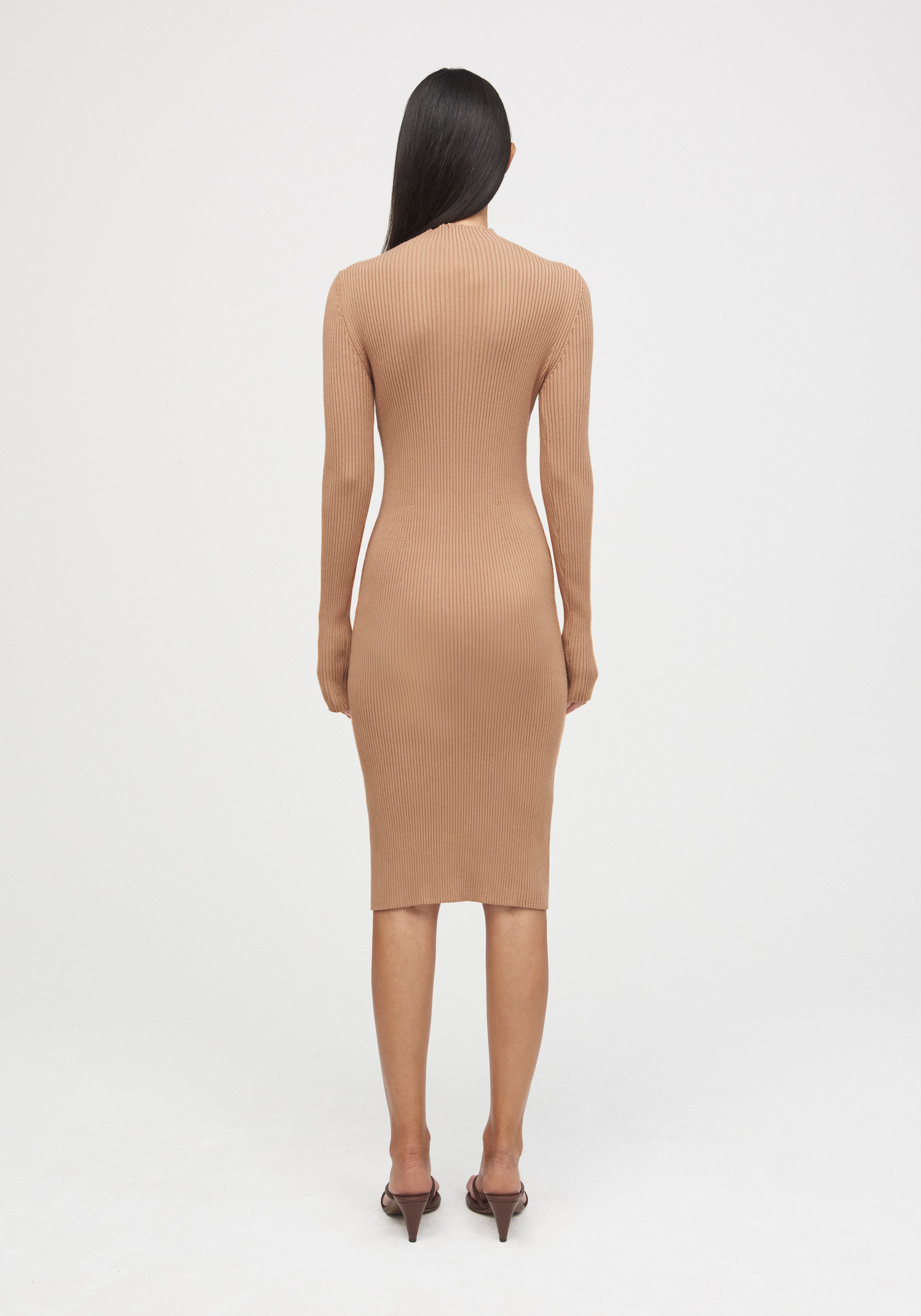 Robe longue Mauve à découpes - Hazelnut