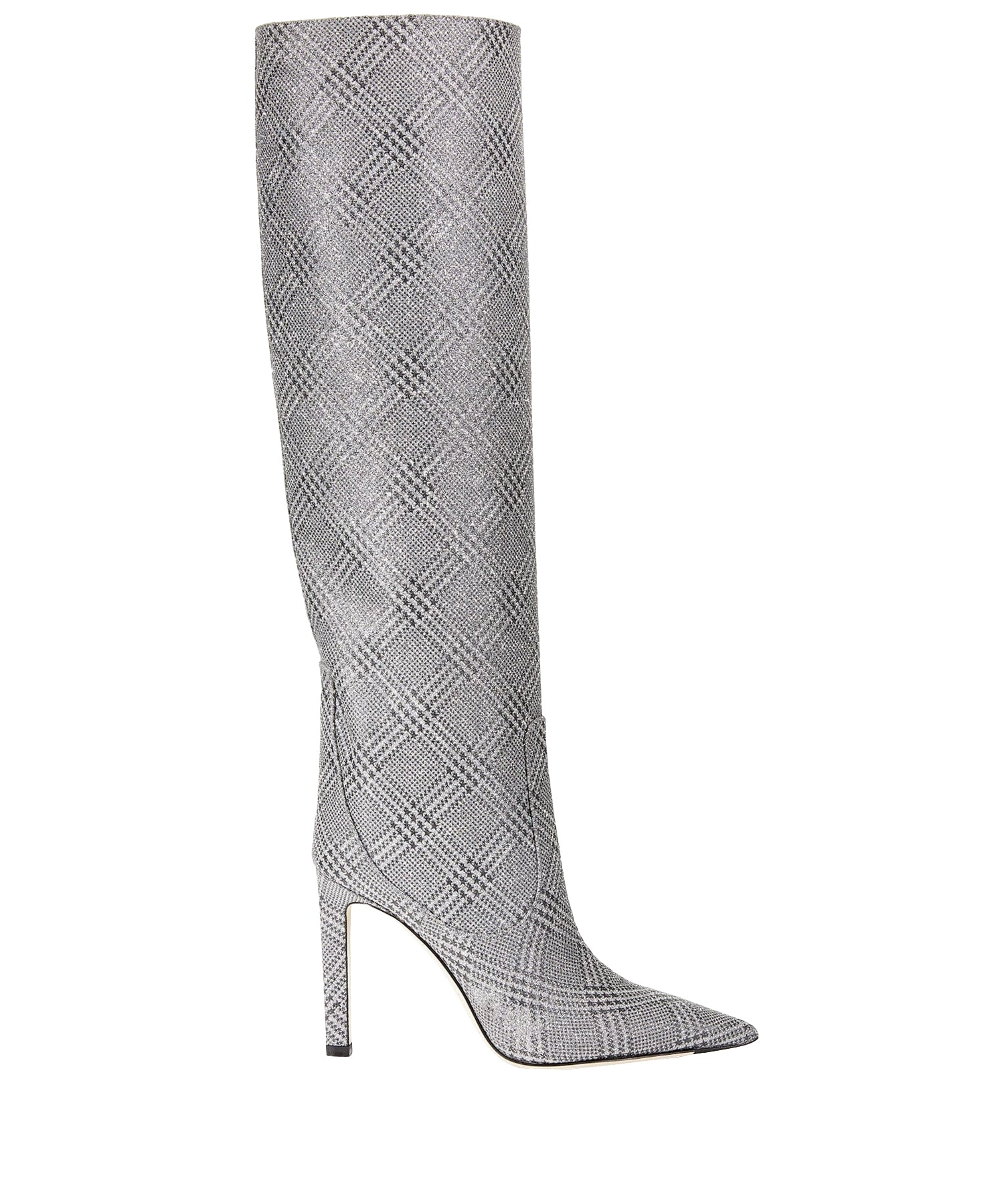 Mavis 100 leather boots - Silver