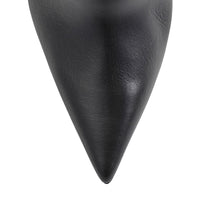 Mavis 100 leather boots - Black Intense