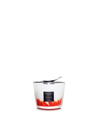 Bougie Feathers Maasai 500g - White & Red