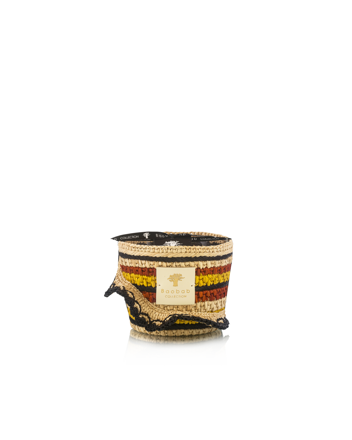 BOUGIE FETY VELONA (orange/jaune)