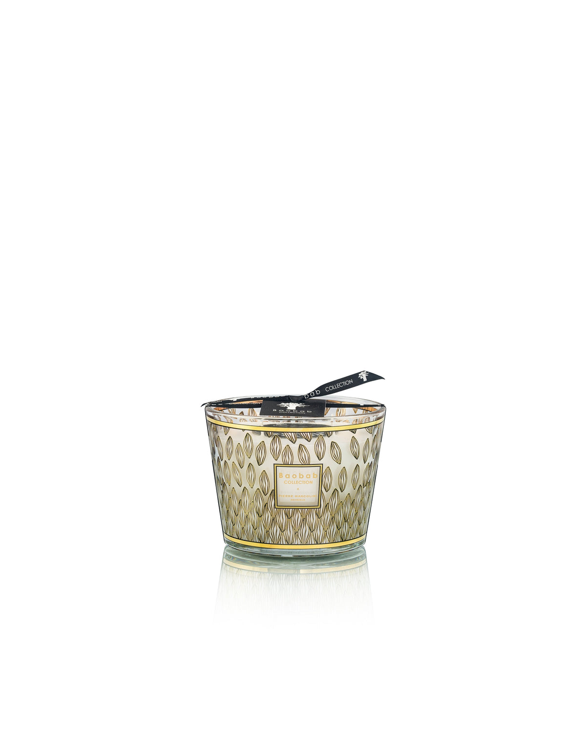 Bougie Marcolini Pérou 500g - White & Gold