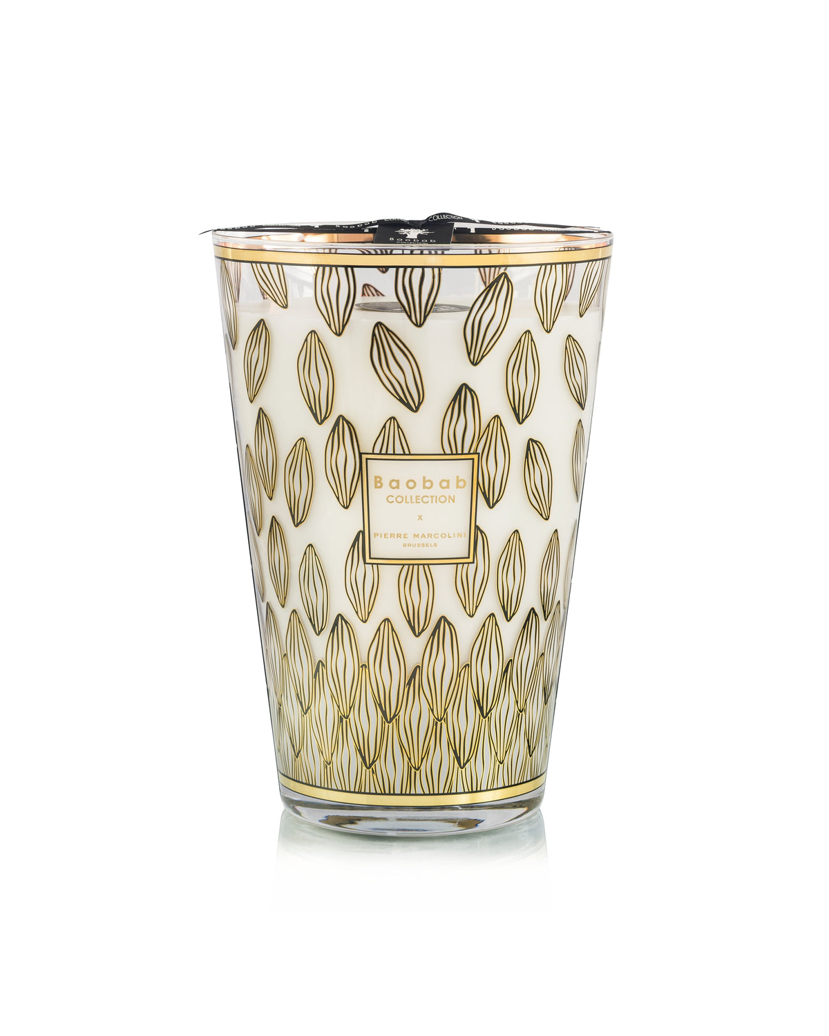 Bougie Marcolini Pérou 6,5kg - White & Gold