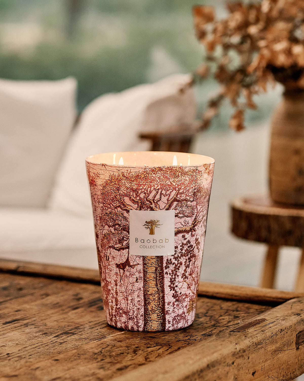 Bougie Sacred Trees Woroba 6,5kg - Red