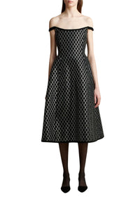 Uma dress in wool - Black