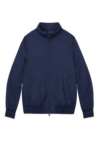 Blouson en cachemire - Bleu