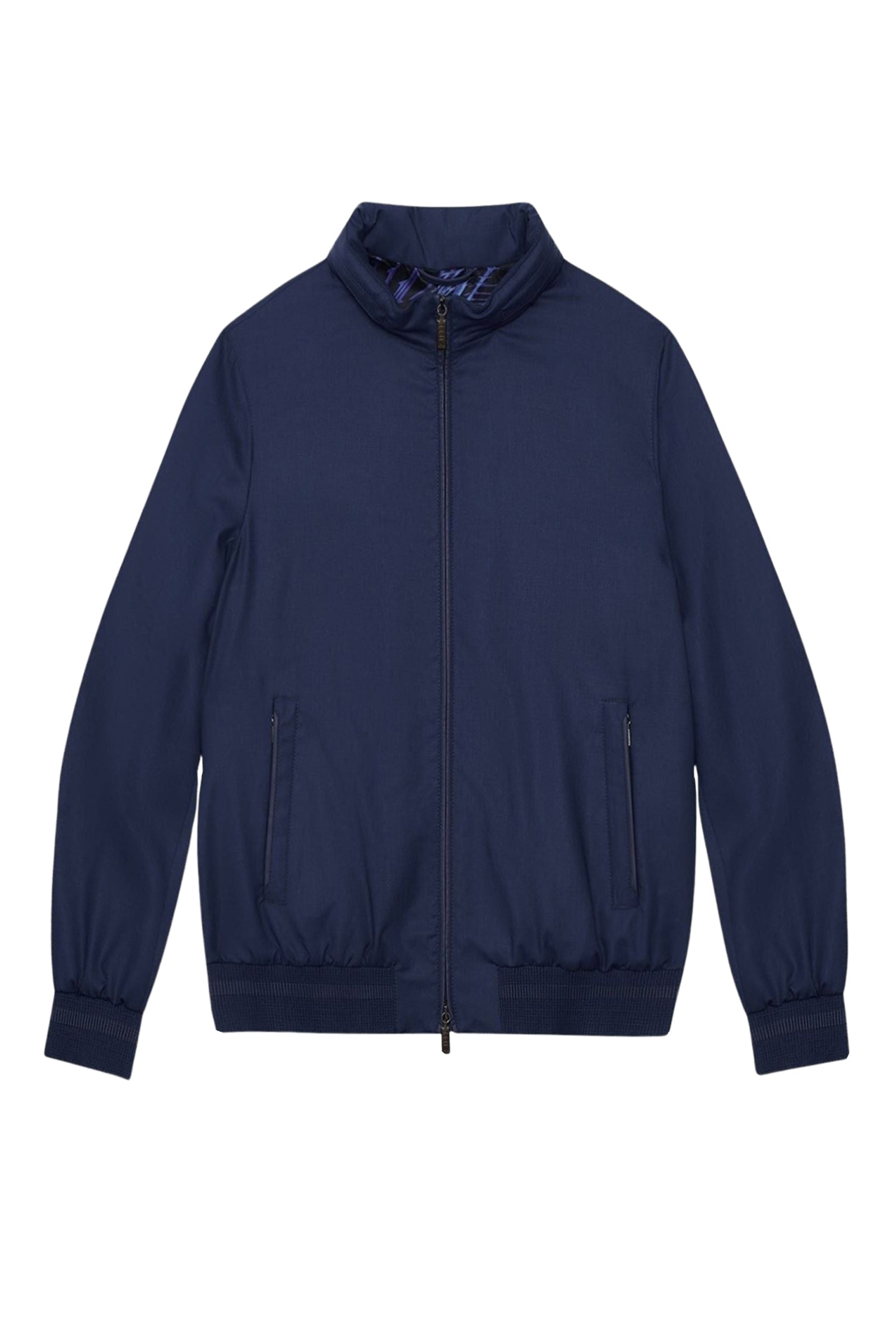 Blouson en cachemire - Bleu