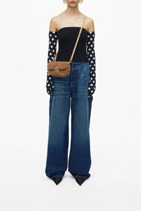 1 / DJV /120€ /9qty-9 /ST 100% /3 TROCA 105€   Mini sac à bandoulière The J Marc en fausse fourrure - Camel