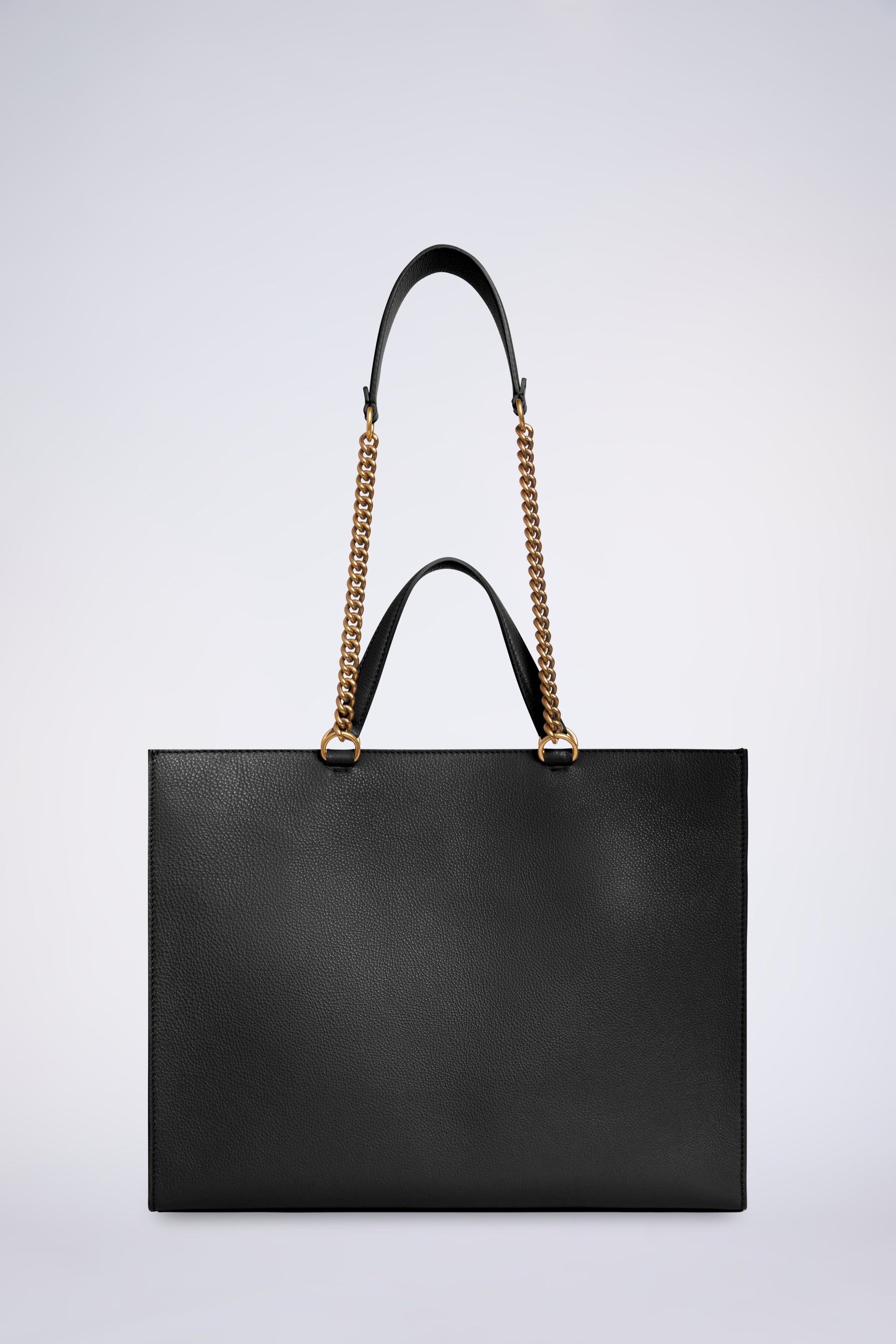 Grand sac tote en cuir - Nero