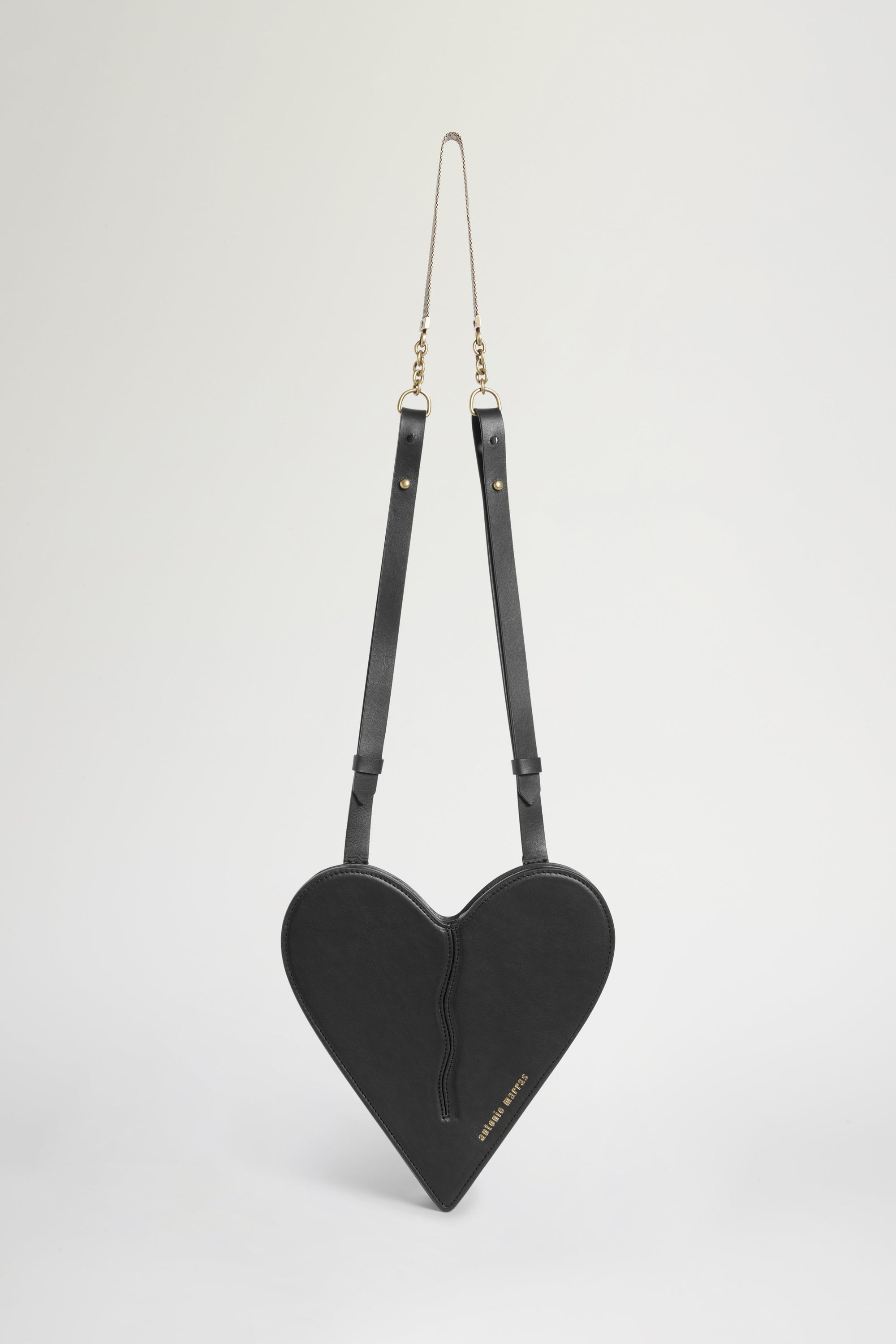 SAC À BANDOULIÈRE CŒUR EN NAPPA