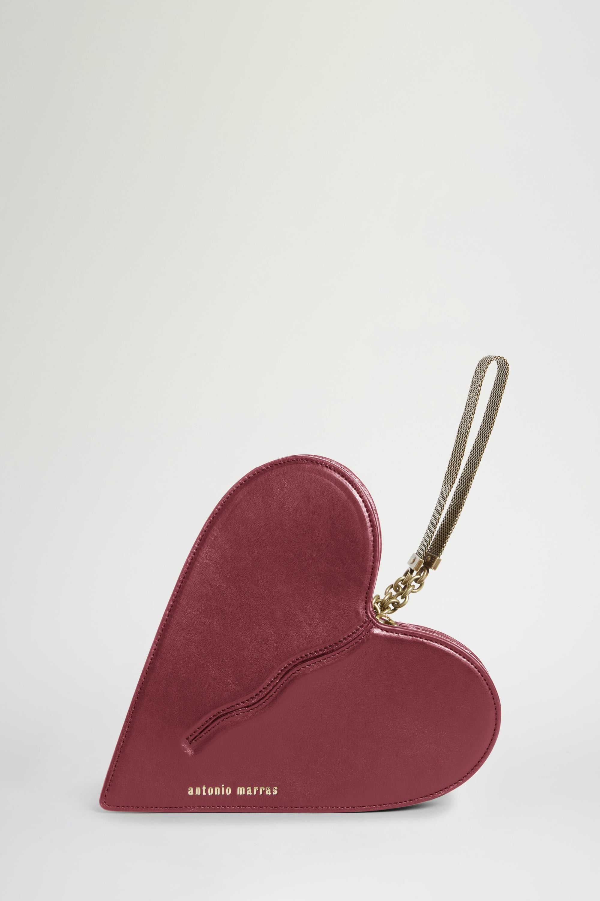 POCHETTE CŒUR EN NAPPA