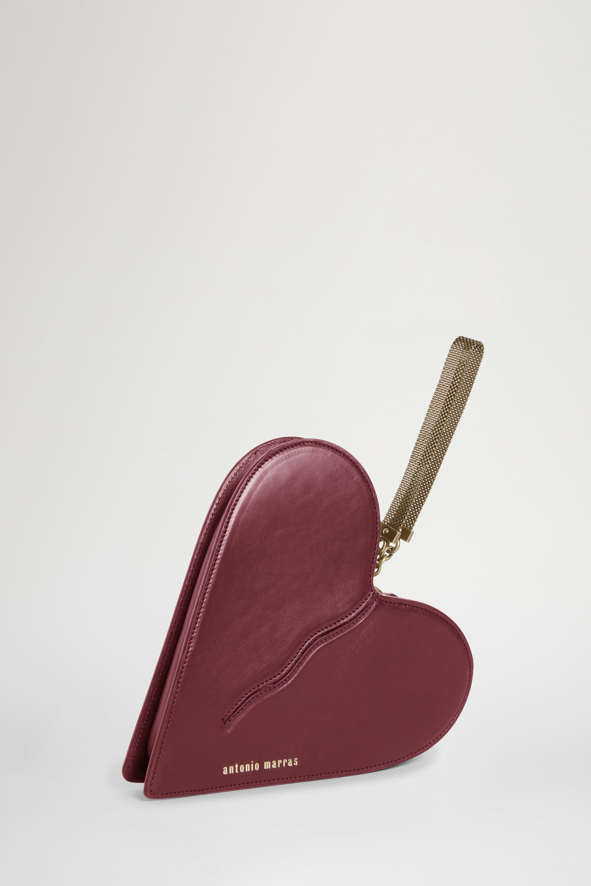 POCHETTE CŒUR EN NAPPA