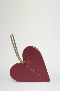 POCHETTE CŒUR EN NAPPA