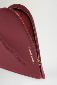 POCHETTE CŒUR EN NAPPA