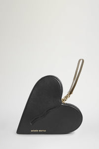 POCHETTE CŒUR EN NAPPA
